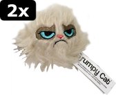 2x GRUMPY CAT HAIR BALL 5X5X5CM