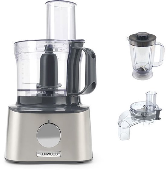 Kenwood MultiPro Compact FDM304SS keukenmachine 800 W 2,1 l Metallic van Kenwood — afbeelding 3