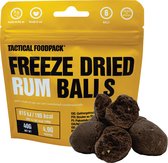 Tactical FoodPack Freeze-Dried Rum Balls (69gram) - Chocolade Rumballen (zonder alcohol) -  195kcal - buitensportvoeding - outdoorsnack - vriesdroog - survival eten - prepper - 8 j