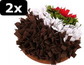 2x - PUDDING SNUFFEL MAT 30CM