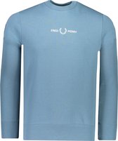 Fred Perry Sweater Blauw voor heren - Lente/Zomer Collectie