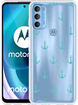 Motorola Moto G71 Hoesje Ankers II - Designed by Cazy