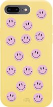 xoxo Wildhearts case voor iPhone 7/8 Plus - Smiley Colors Yellow - iPhone Color Case