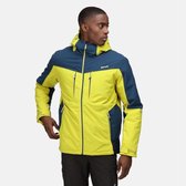 De Regatta Highton Stretch II jas - outdoorjas - heren - waterdicht - ademend - Geel