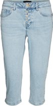 Vero Moda Jeans Vmseven Mr But Fly Dnm Knickers Mix 10265135 Light Blue Denim Dames Maat - XL