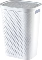 Curver Infinity wasbox dots 60L - 100% recycled wit