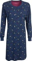 Tenderness Geheel Gebloemd Dames Nachthemd Blauw TENGD2106A - Maten: XL