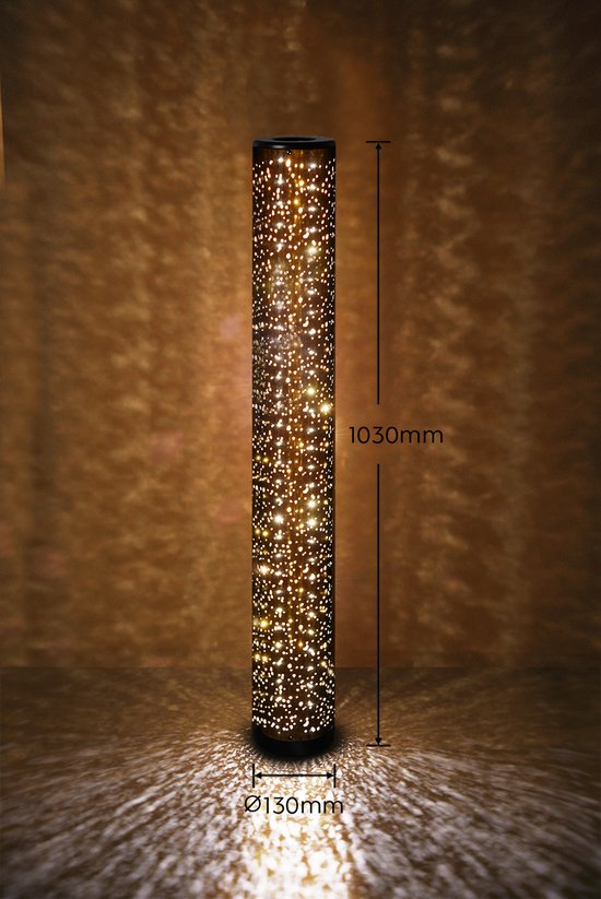 Reality Taco - Vloerlamp Modern - Zwart - H:103cm - Universeel - Voor  Binnen -... | bol.com
