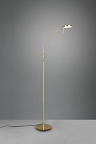 Trio Monza - Vloerlamp  Modern - Messing - H:145cm - Universeel - Voor Binnen - Metaal - Vloerlampen  - Staande lamp - Staande lampen - Woonkamer - Slaapkamer