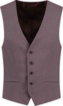 GENTS | Gilet Heren | Viscose |  linnenlook terra Maat 48