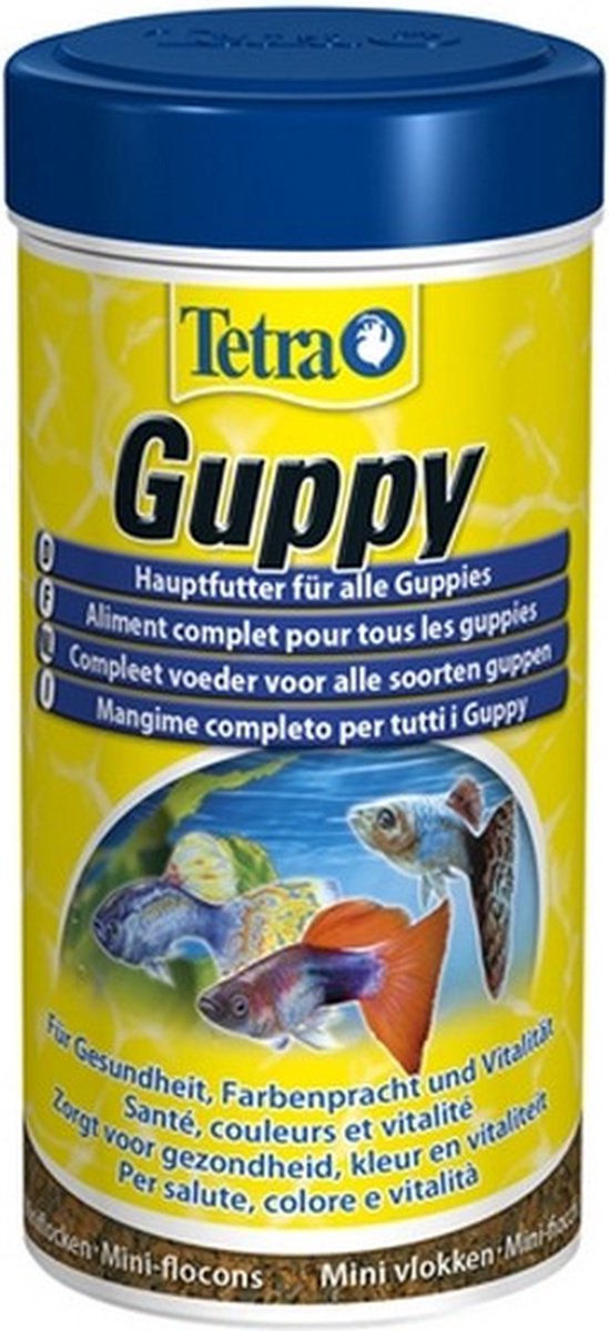 Tetra Guppy Vlokken - Visvoer - 250 ml