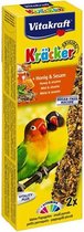 Vitakraft Agaporniskracker African Honing Vogelsnack - 2 Stuks