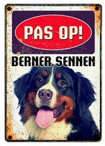Plenty gifts waakbord blik berner sennen 15x21 cm