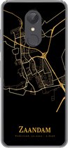 Telefoonhoesje Geschikt voor Xiaomi Geschikt voor Redmi 5 hoesje - Zaandam - Kaart - Goud - Siliconen Telefoonhoesje Telefoonhoesje