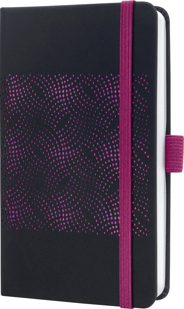 Sigel Jolie Impress - agenda 2023 - weekagenda - A6 - 4-talig - sparkling black - hardcover. SI-J3212