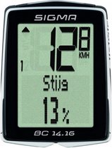 fietscomputer BC 14.16 zwart