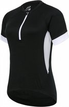 fietsshirt P-Heart dames polyester zwart maat 38