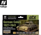 Vallejo val 71205 - German Colors 1927-194 verf set 8 x 17 ml