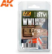WWI British Colors (Khaki Brown Modulation Set) - AK-4040