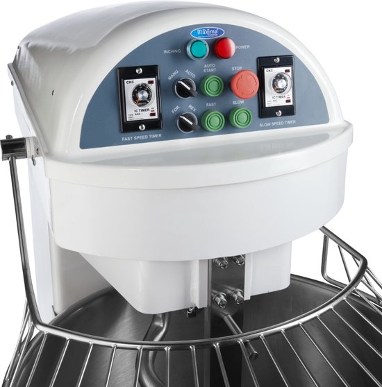 Spiraalkneder - 100 L - 64 Kg Deeg - 2 Snelheden - 400V — afbeelding 3