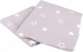 babydeken Star 75 x 100 cm katoen beige