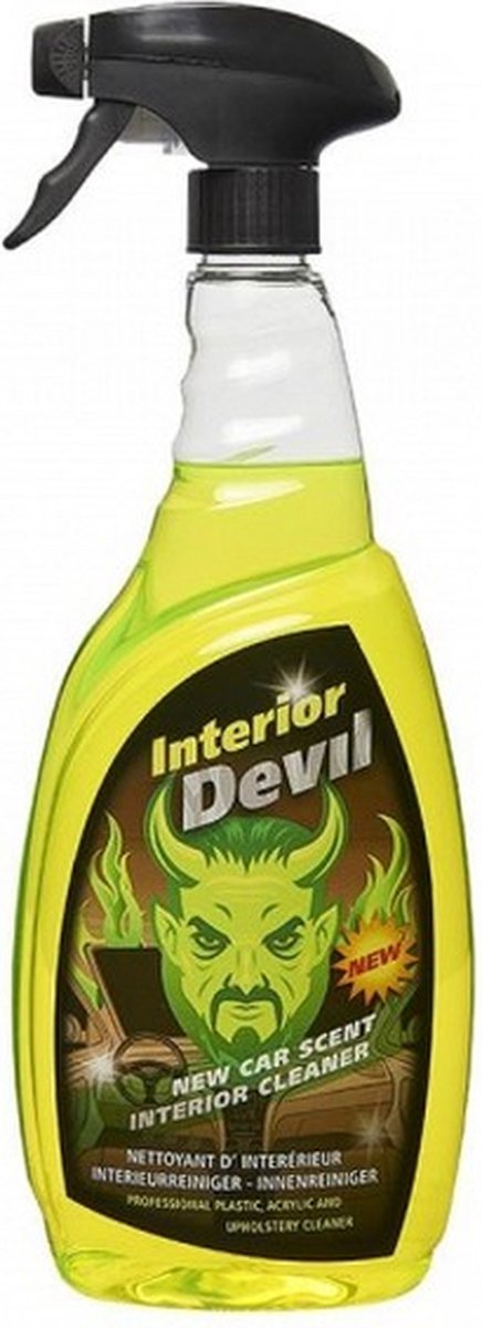 Interior Devil interieurreiniger 1 liter geel