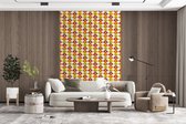 Behang - Fotobehang Retro - Design - Peer - Fruit - Breedte 145 cm x hoogte 220 cm