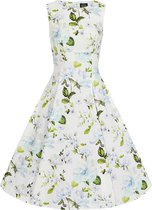 Meredith Dress White . Jurk - Vrouwen Jurk - Dames Jurk
