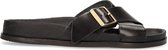 Birkenstock Siena Premium Dames Slippers Black Regular-fit | Zwart | Leer | Maat 35
