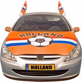 motorkaphoes Nederland polyester oranje/rood/wit/blauw