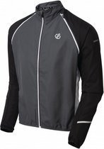 windshell jas Oxidate polyester zwart/grijs maat 58-60