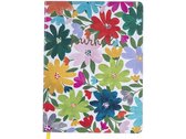 dagboek Bright Floral 20 x 15 cm kunstleer