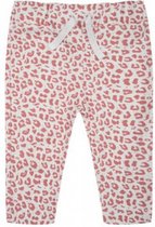 legging Leopard meisjes katoen roze/wit maat 62