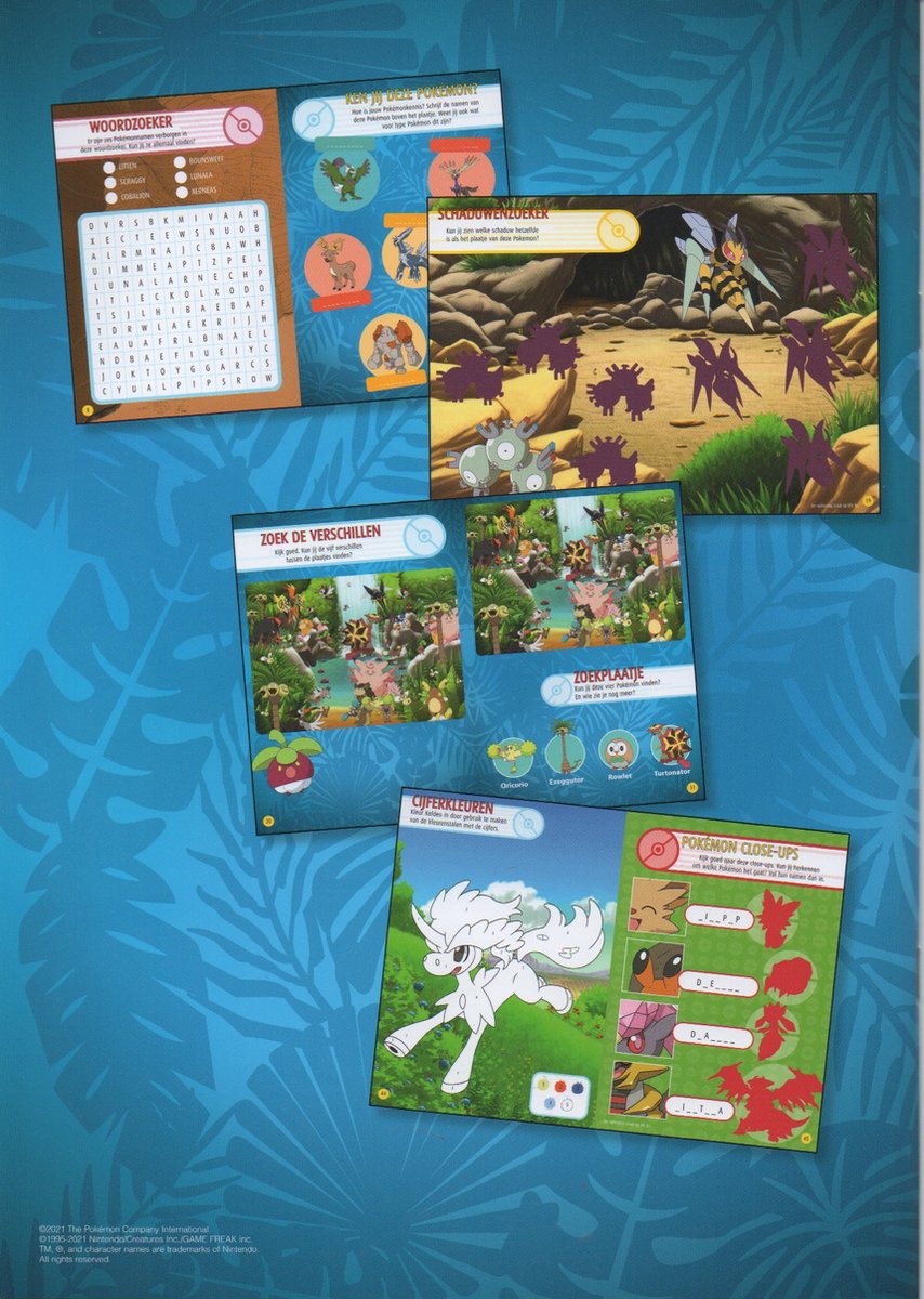 Pokémon spelletjesboek Pikachu - Test je Pokémon kennis - Doeboek voor kinderen van 6 tot 12 jaar - Pokémons leren tekenen - Speelgoed - Kleurboek - Puzzelboek - 151 go - Cadeau jongen 7 jaar / 8 jaar / 9 jaar / 10 jaar / 11 jaar — afbeelding 2