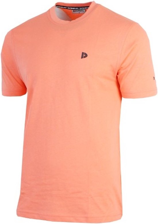 Donnay T-shirt - Sportshirt - Heren - Maat M - Salmon