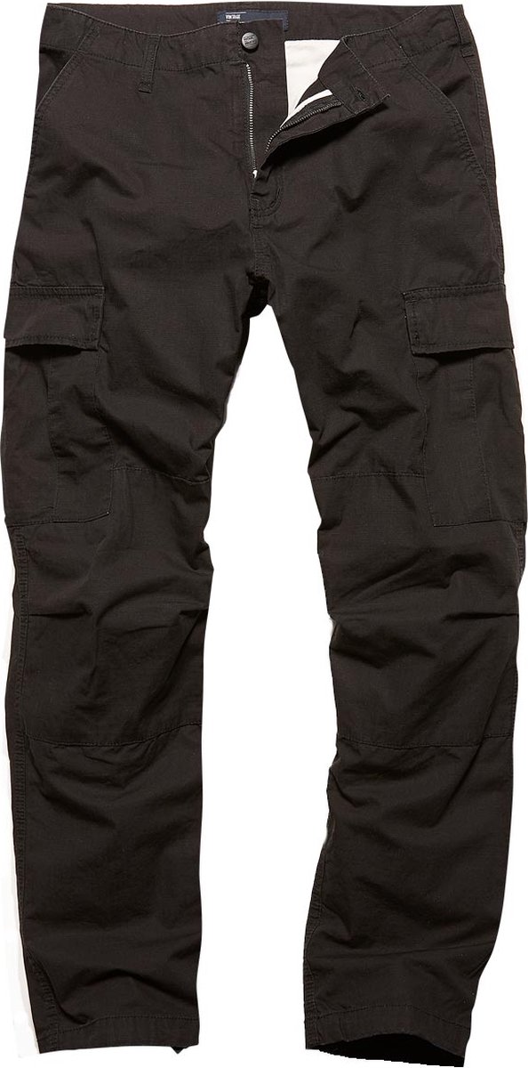 Vintage Industries Militär Cargohose Tyrone Bdu Pants Black-W40