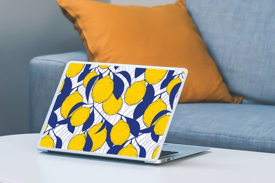 Sticker ordinateur portable - 10,1 pouces - Citroen - Zebra - Fruit - Motifs