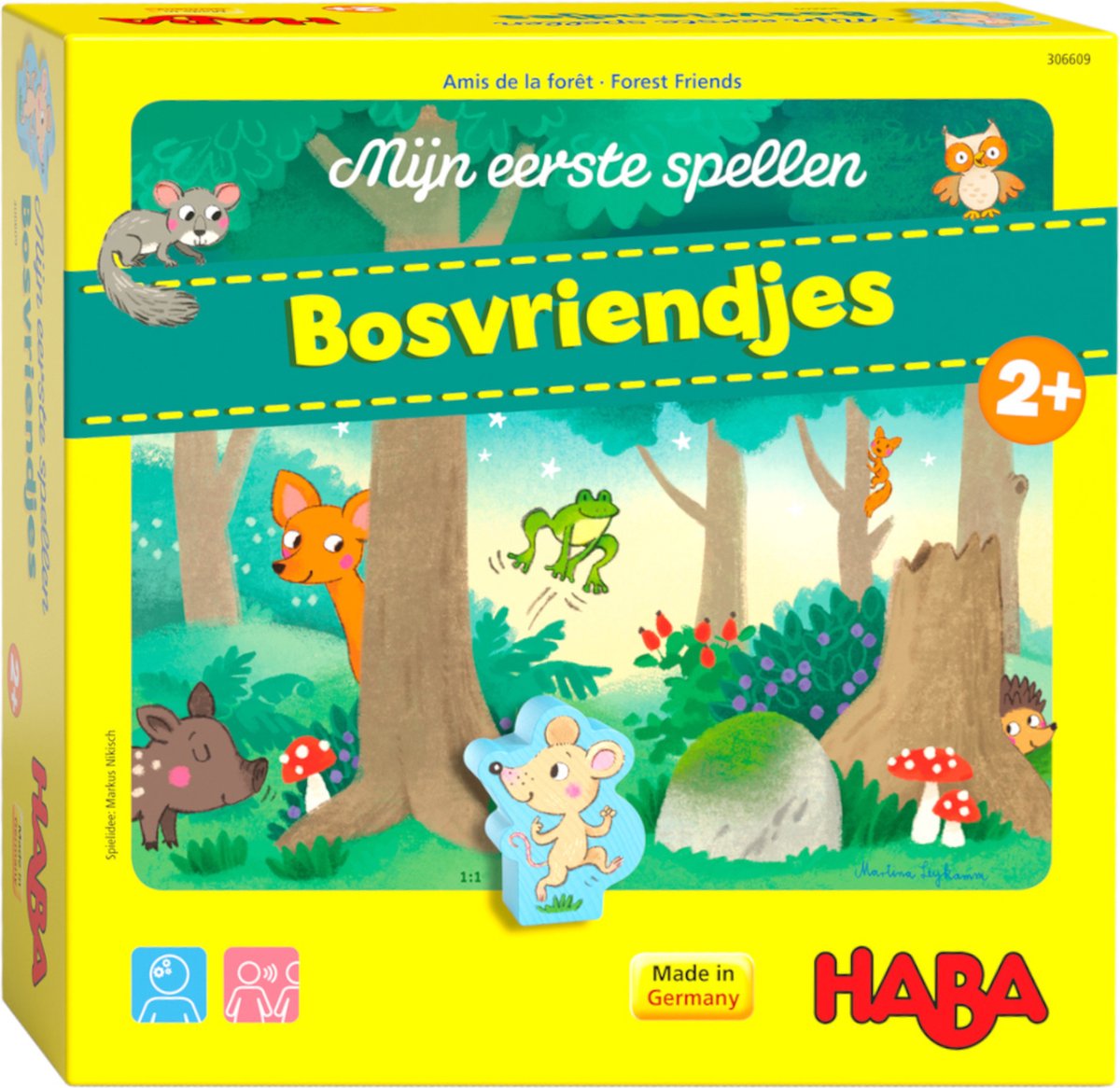 Spel - Mijn eerste spel - Bosvriendjes - 2+