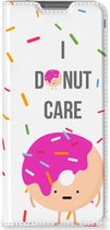 Bookcase met Quotes OPPO Find X5 Smartphone Hoesje Cadeautjes voor Meisjes Donut