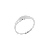 Zilver Smalle Ring