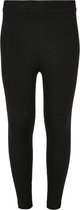 Urban Classics - High Waist Jersey Kinder Legging - Kids 146/152 - Zwart