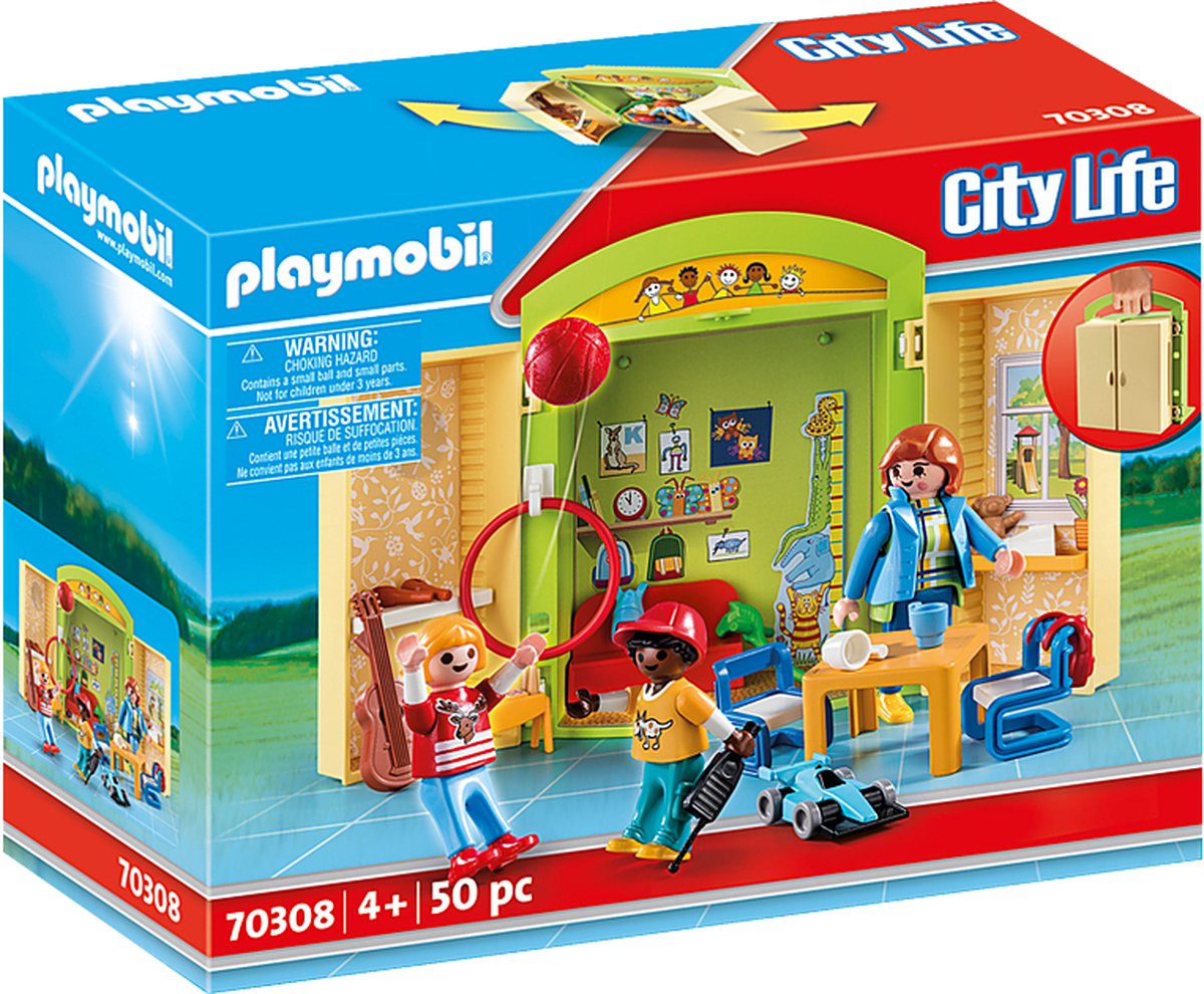 Playmobil City Life Speelbox Kinderdagverblijf (70308) | bol.com