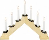 kaarsenbrug E10 IP20 38 x 30 cm warm wit bruin
