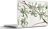 Laptop sticker - 17.3 inch - Japans - Jungle - Vintage - 40x30cm - Laptopstickers - Laptop skin - Cover