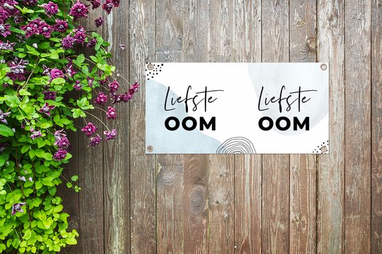 Affiche de jardin Citations - Oncle - Amour - 60x30 cm