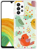 Hoesje Geschikt voor Samsung Galaxy A33 Cute Birds