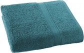 handdoek 100 x 150 cm katoen petrol blauw