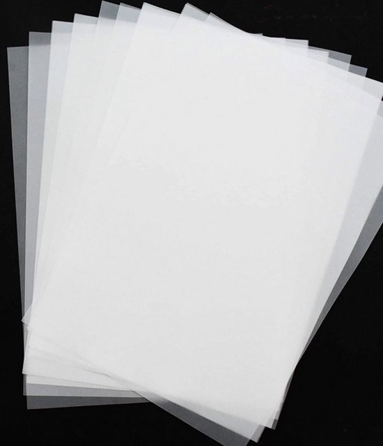 50 vellen hamburgerpapier, waterdicht en olie deli papieren