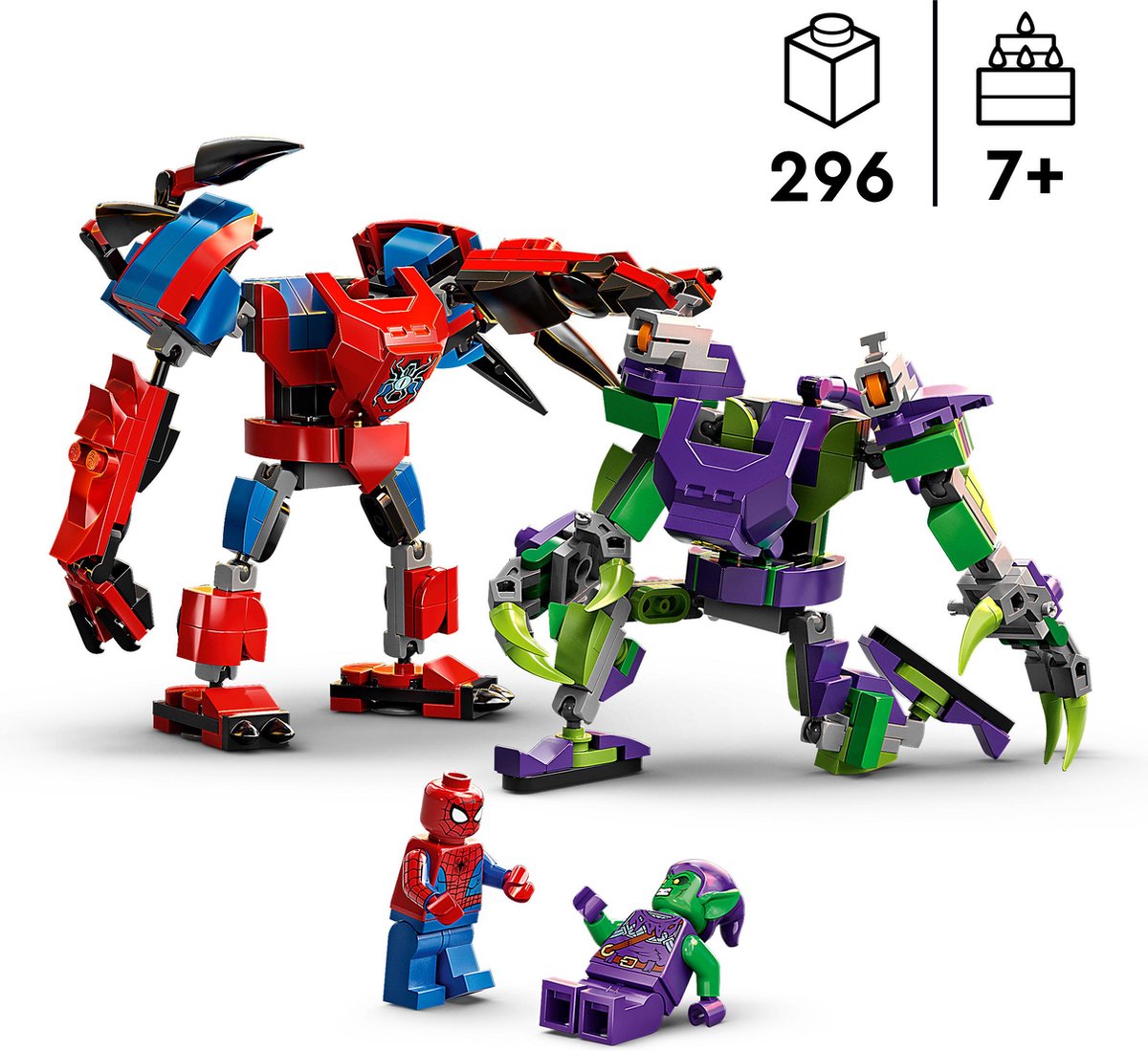 Lego Marvel 76219 Spiderman & Green Goblin mechagevecht — afbeelding 5