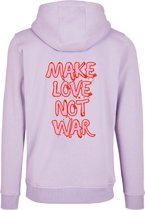 Hoodie - Make love not war - soBAD.